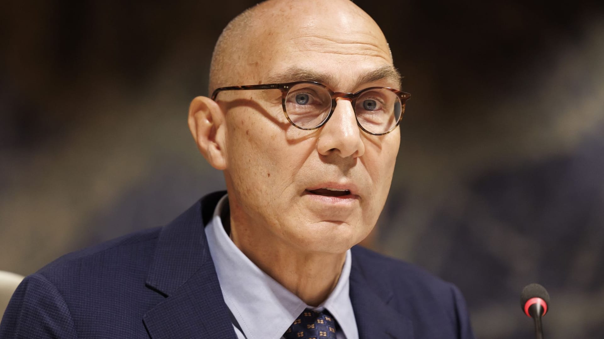 UN-Menschenrechtskommissar Volker Türk (Archivbild) fordert den Schutz von Zivilisten im Ukraine-Krieg. UN-Menschenrechtskommissar Volker Türk (Archivbild) fordert den Schutz von Zivilisten im Ukraine-Krieg.