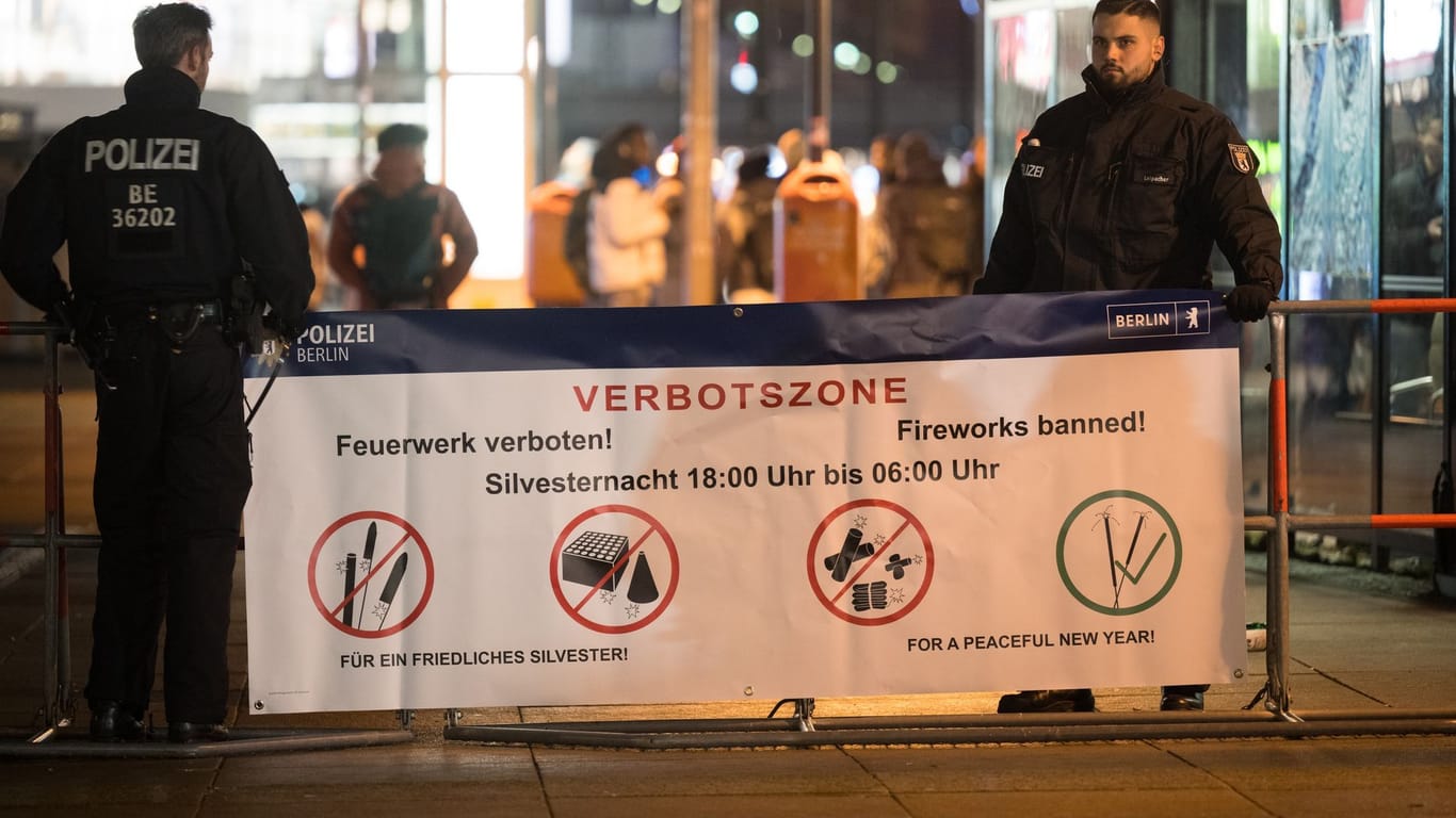 Verbotszonen in Berlin eingerichtet: Hier darf nicht geböllert werden.