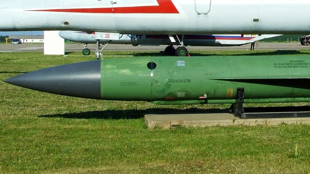 Ch-22-Rakete: Um diese Rakete abzufangen, brauche die Ukraine eine Luftabwehr wie das Patriot-System, sagte ein Sprecher der ukrainischen Armee.