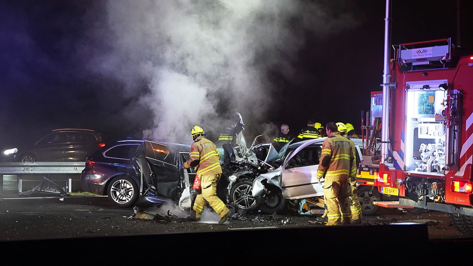 Geisterfahrer-Unfall in den Niederlanden