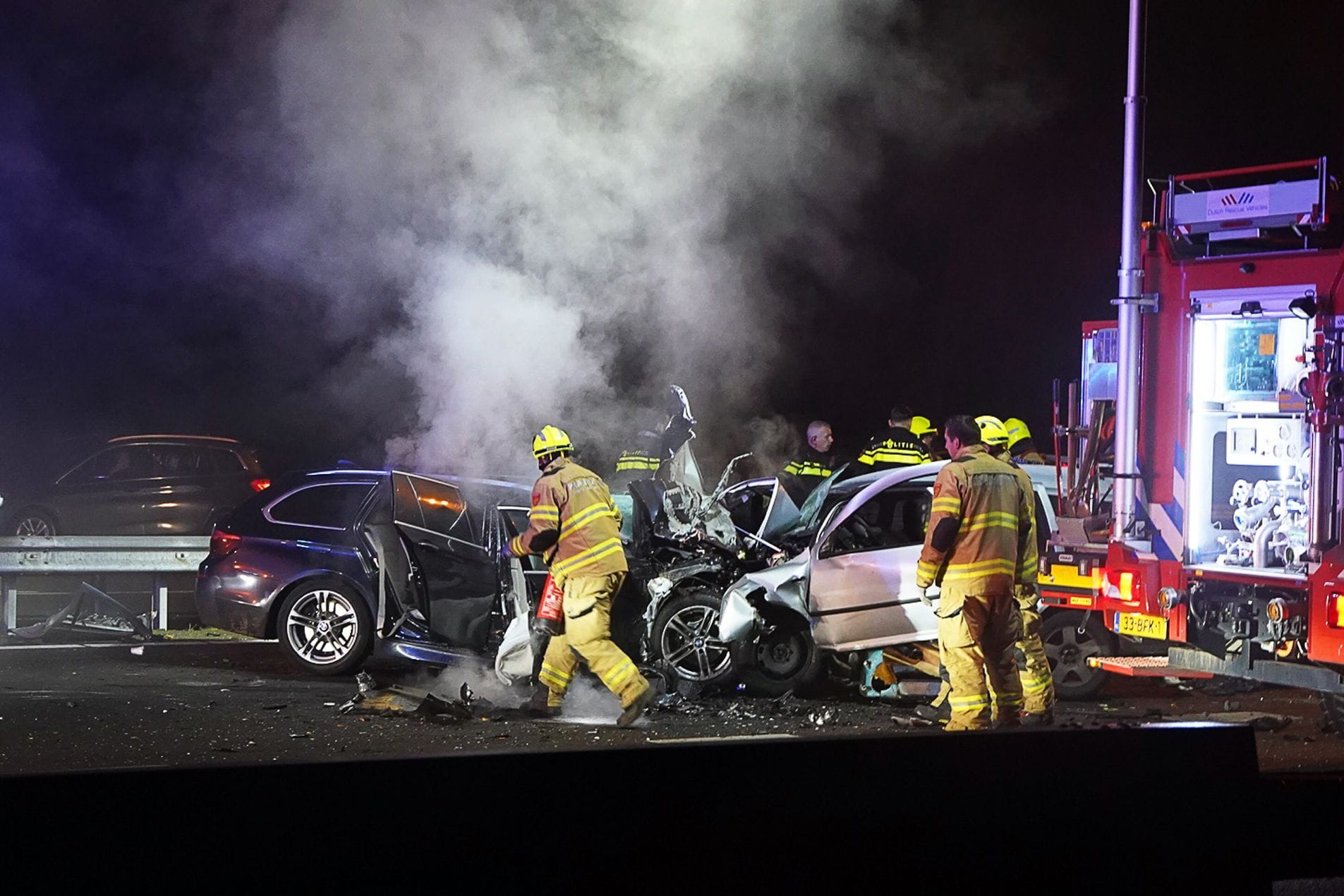 Geisterfahrer-Unfall in den Niederlanden