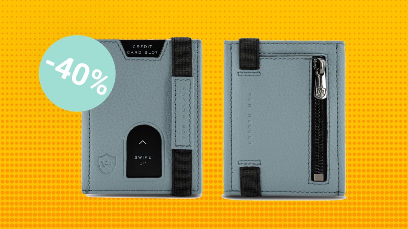 Bei Amazon ergattern Sie aktuell eine handliche Mini-Geldbörse mit 20 Prozent Extra-Rabatt.