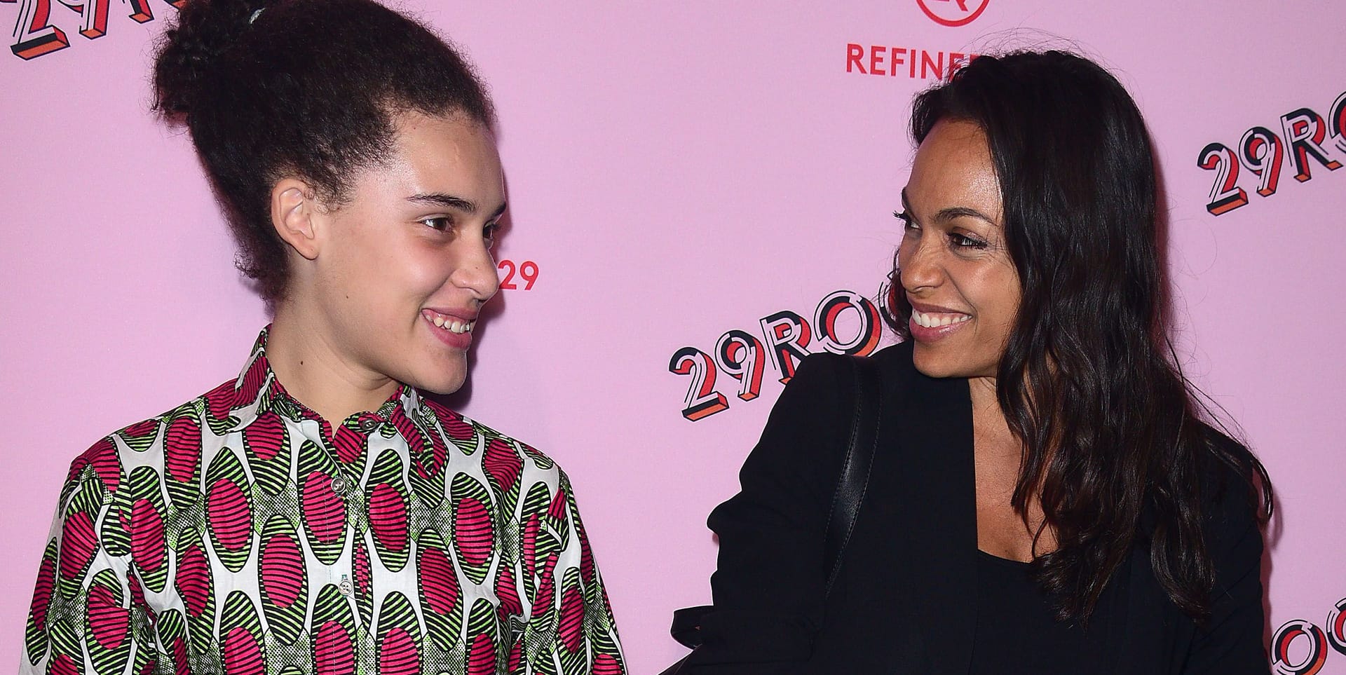 Rosario Dawson und Tochter Isabella bei einem seltenen gemeinsamen Auftritt 2017.