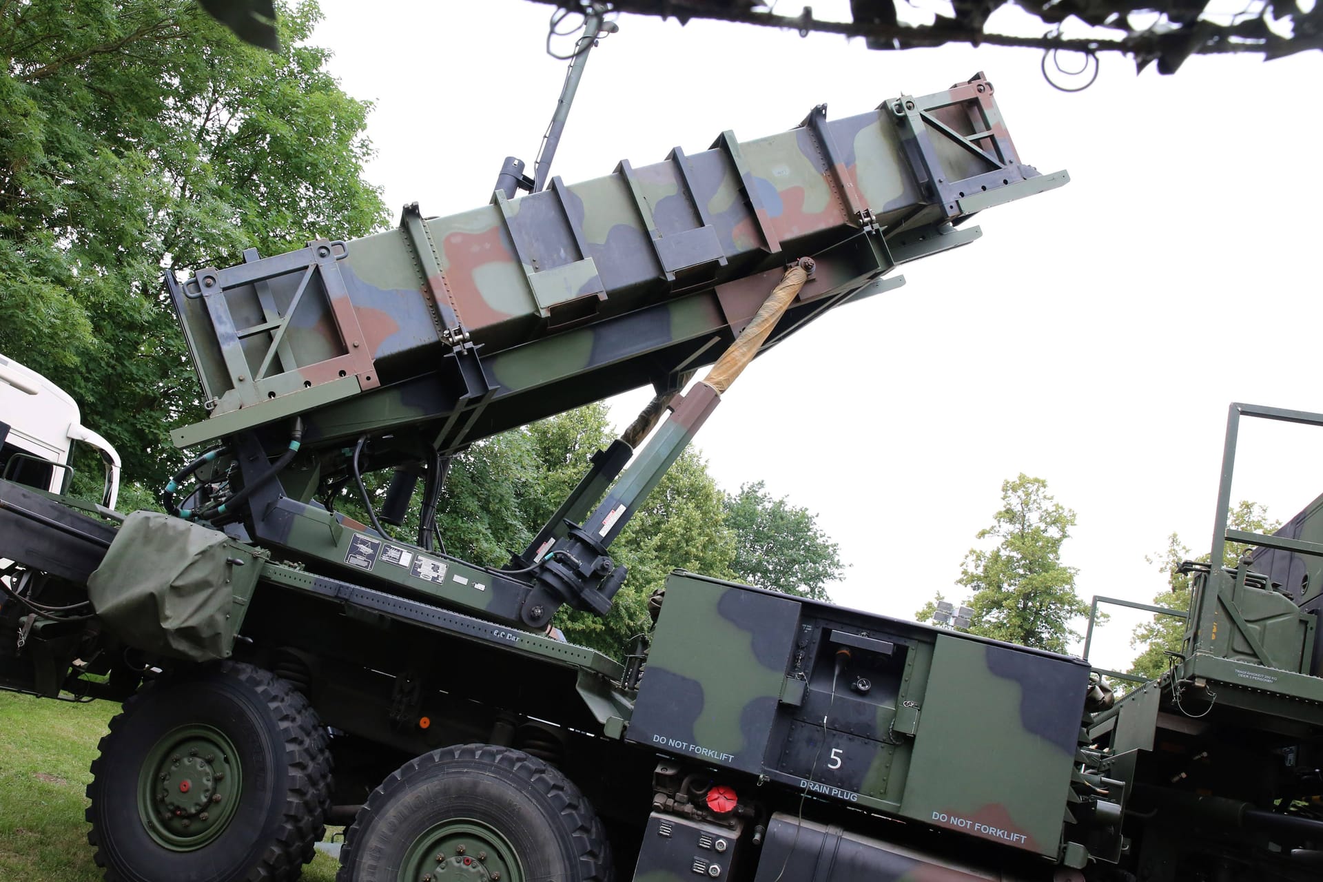 Ein Patriot-Waffensystem (Archivbild): Die Luftabwehr der Ukraine scheint geschwächt, so das ISW.