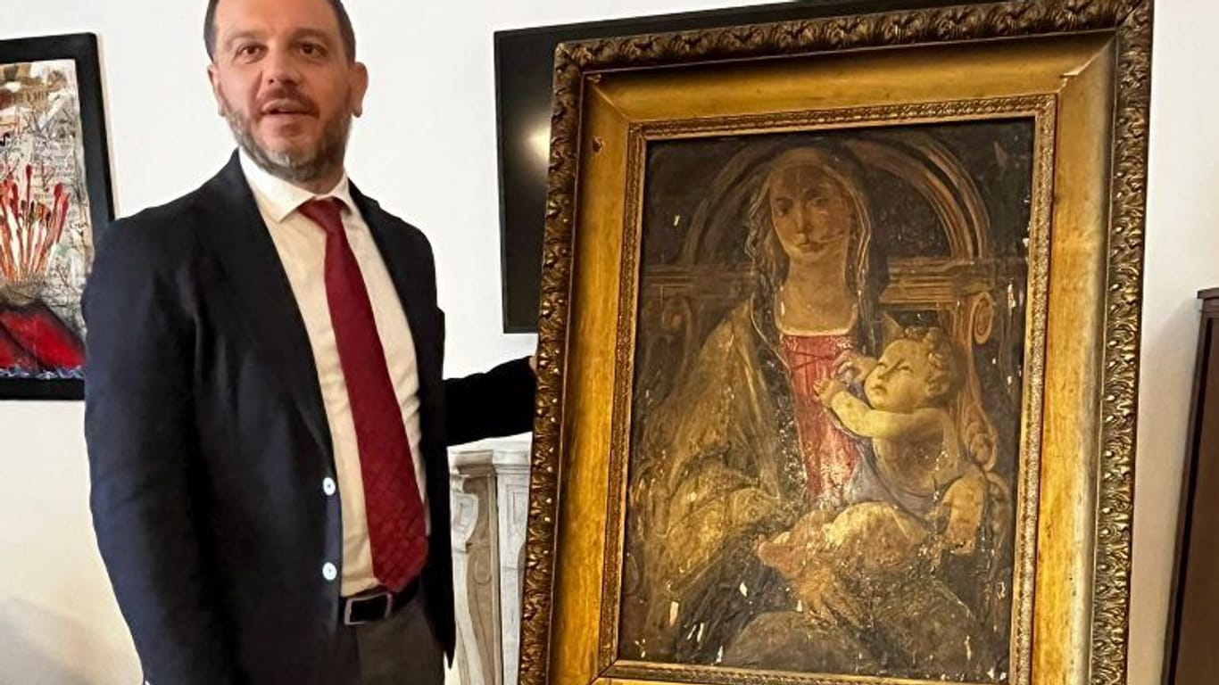 Botticellis Werk: Das Gemälde muss nun aufwendig restauriert werden.