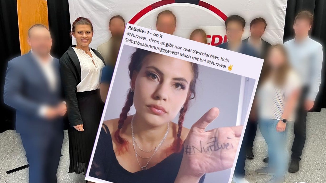 Radikalisierung: Influencerin ReBelle ist inzwischen bei der Identitären Bewegung angekommen – im Juli wurde sie noch von der CDU aufgestellt.