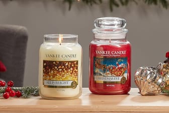 Amazon-Angebote zur Vorweihnachtszeit: Die beliebten Duftkerzen im Glas von Yankee Candle sind aktuell reduziert.