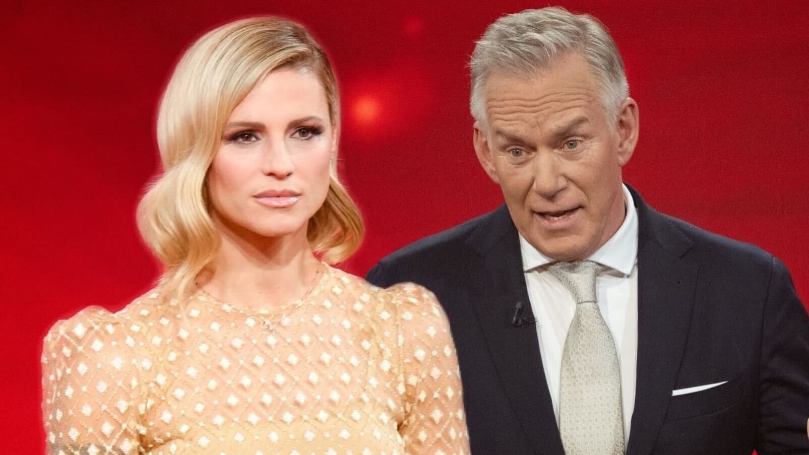 Michelle Hunziker und Johannes B. Kerner: Sie standen am Samstagabend bei "Ein Herz für Kinder" auf der Bühne.