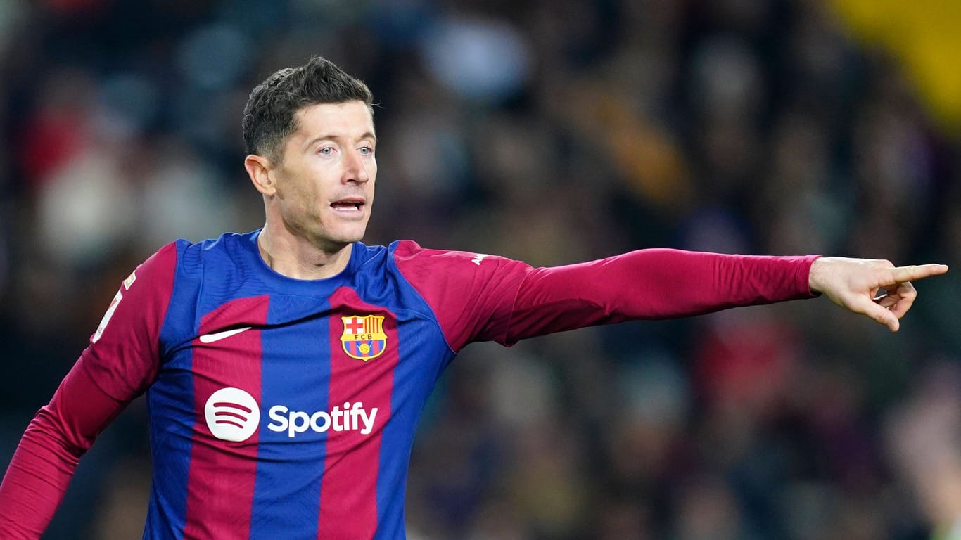 Robert Lewandowski: Er kam im vergangen Jahr zum FC Barcelona.