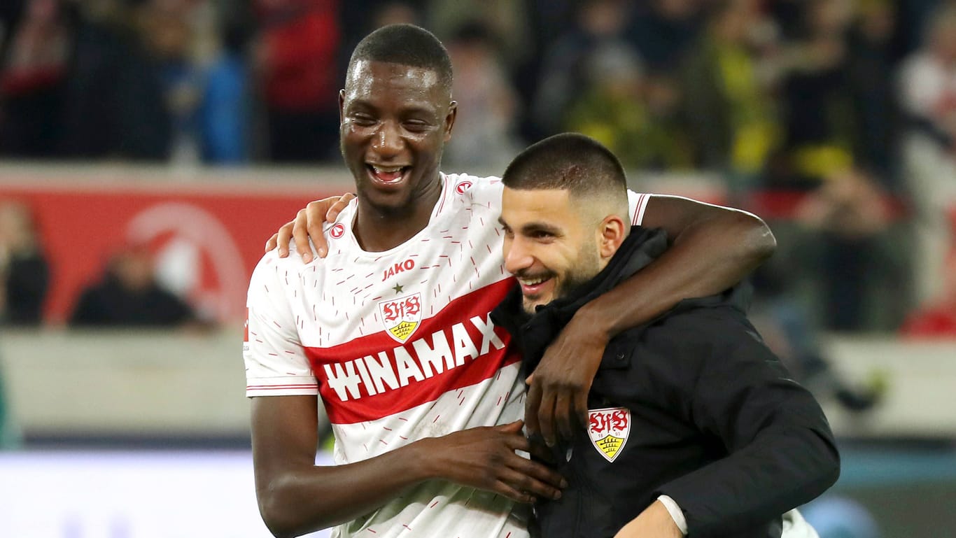 Serhou Guirassy (l.) und Deniz Undav: Sie sind die Erfolgsgaranten beim VfB Stuttgart.