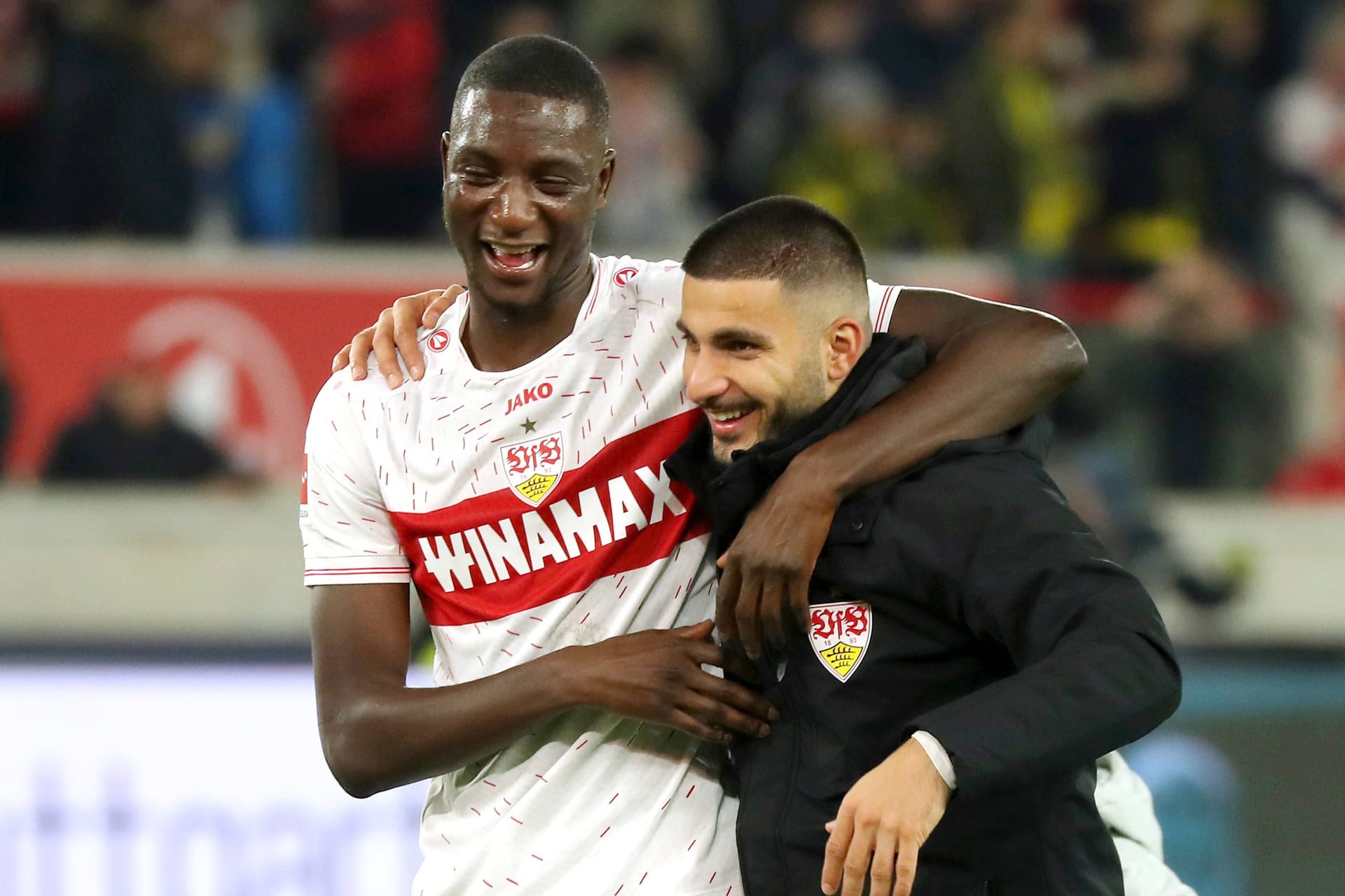 Serhou Guirassy (l.) und Deniz Undav: Sie sind die Erfolgsgaranten beim VfB Stuttgart.