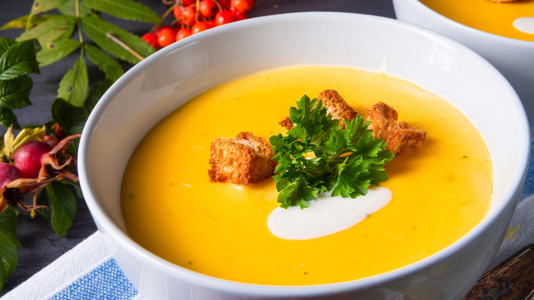 Köstliche Kürbissuppe mit Kokosmilch, Curry und Ingwer – Munich Neue Presse