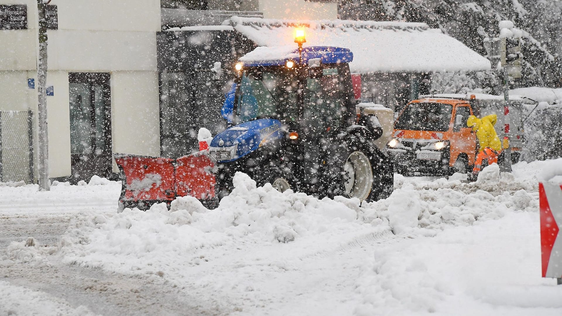 Wintereinbruch in Österreich