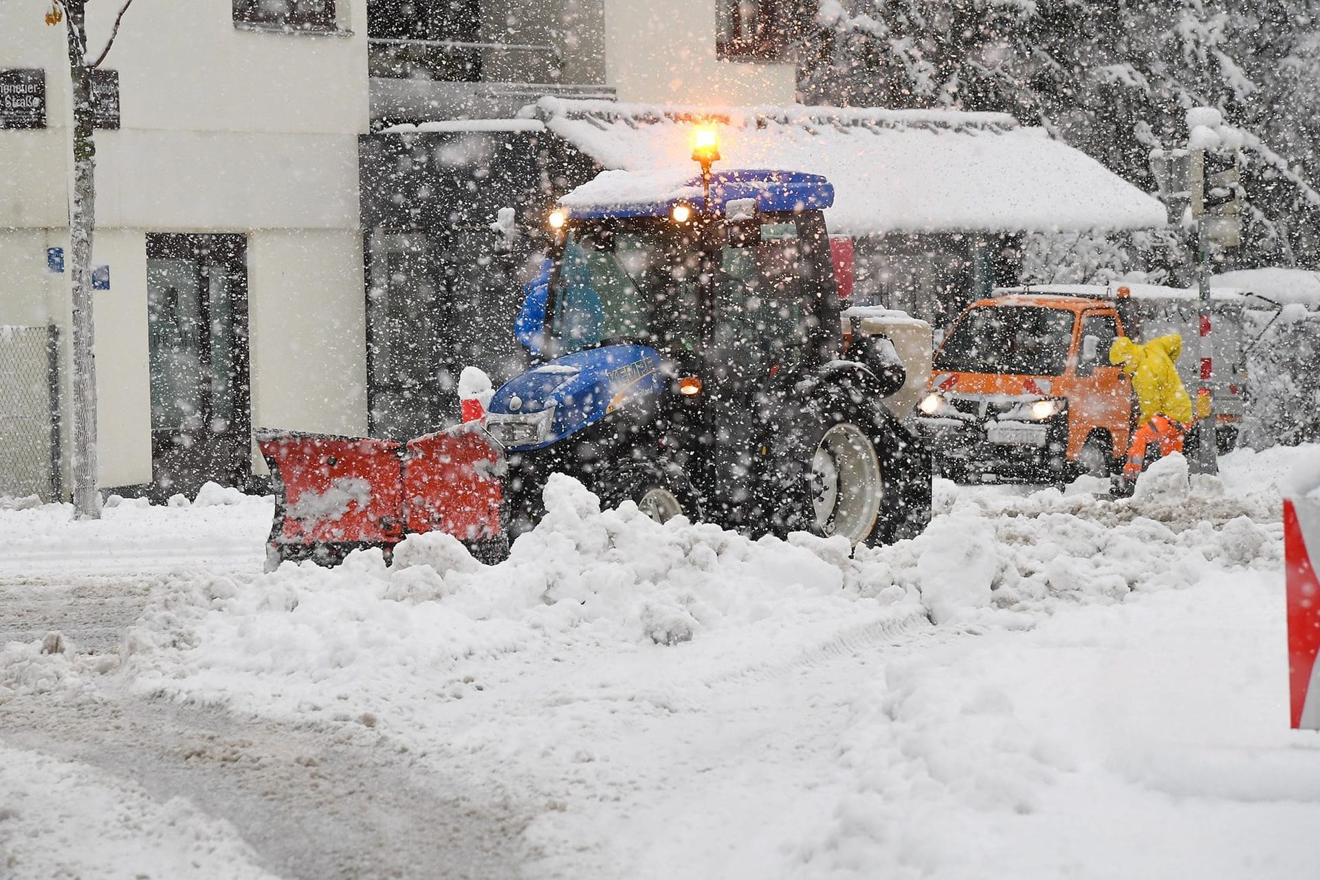 Wintereinbruch in Österreich