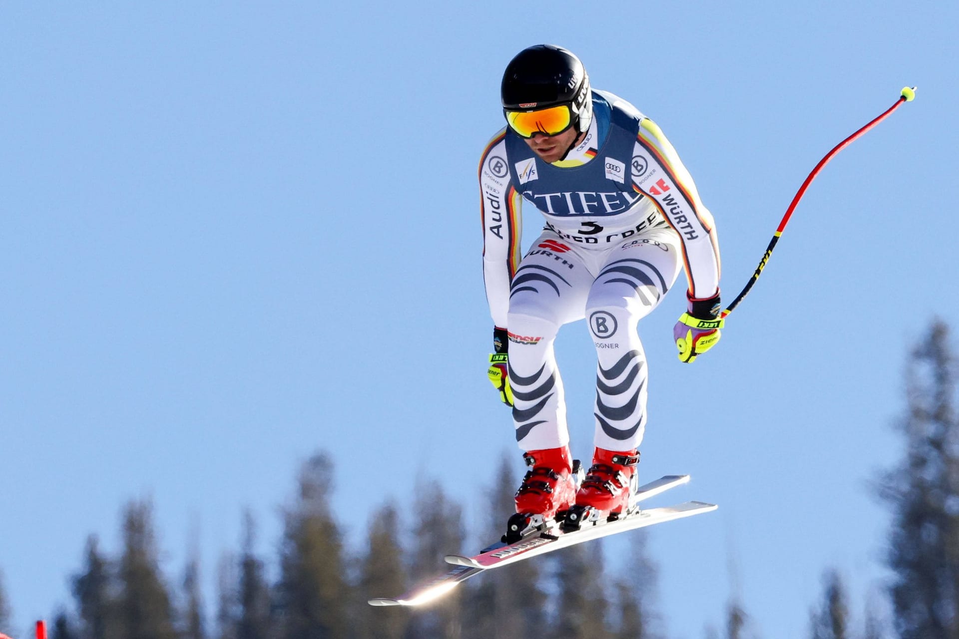 Andreas Sander: Der Athlet steht vor zwei Abfahrten und einem Super-G.