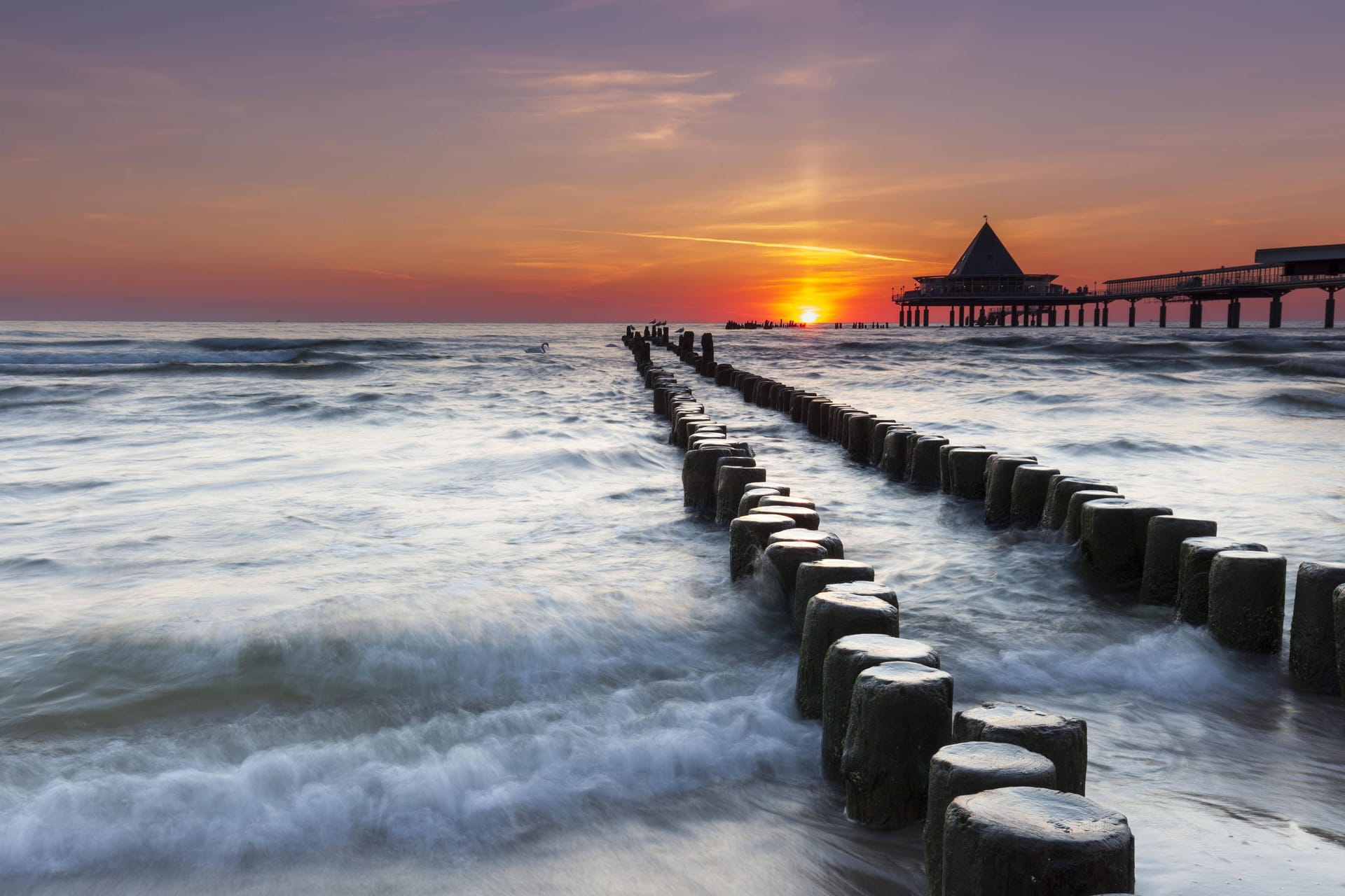 Seebrücke Heringsdorf auf Usedom