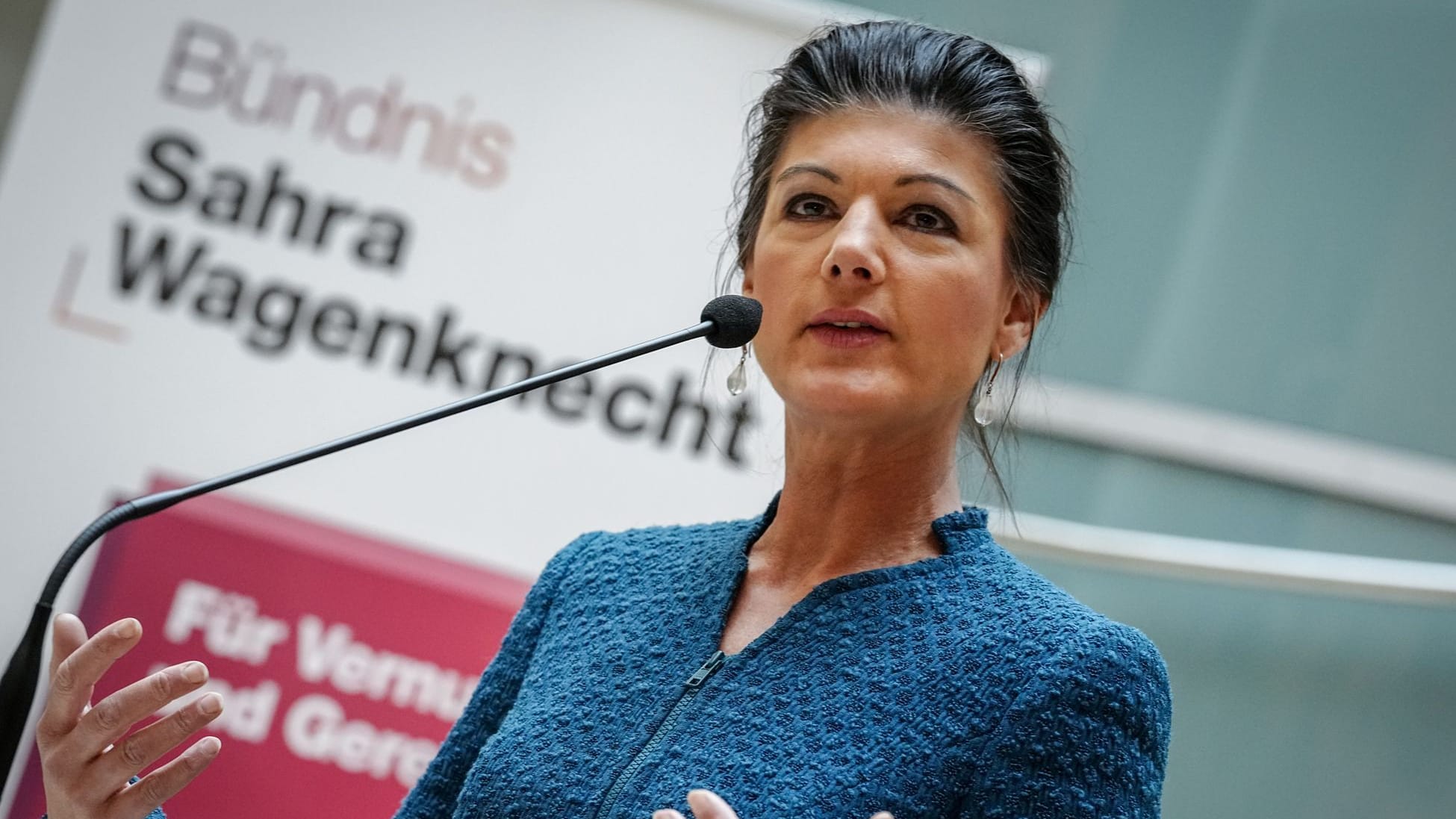 Sahra Wagenknecht hat bereits 1,4 Millionen Euro für Partei eingesammelt