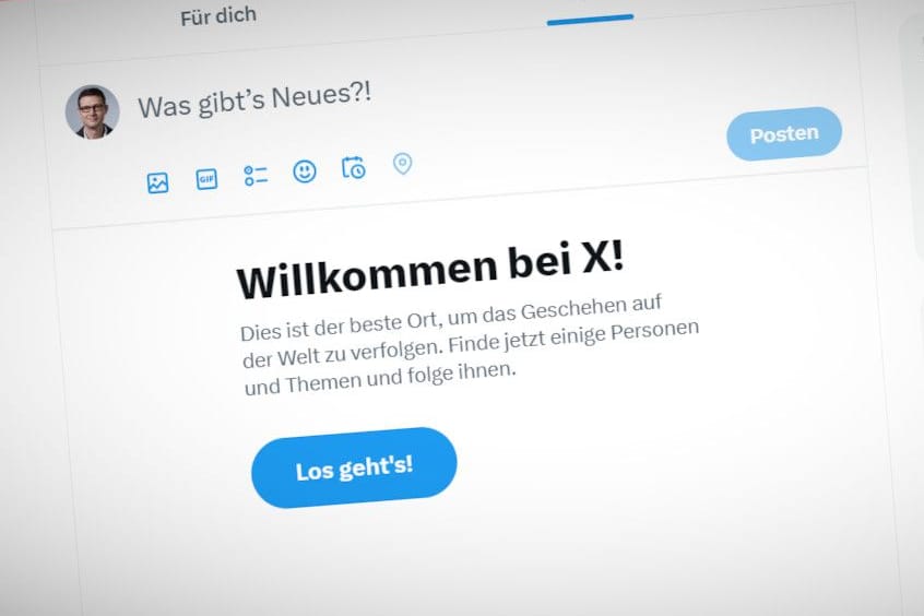 Profil bei X: So sieht es derzeit aus, wenn Nutzer ihr X-Profil anwählen.