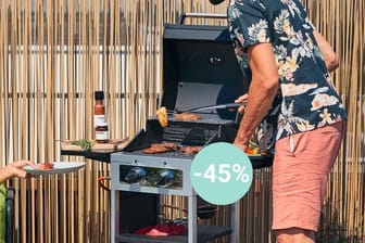 Zum Rekordpreis: Bei Aldi ist der Gasgrill Brooklyn von Enders so günstig wie noch nie im Angebot.