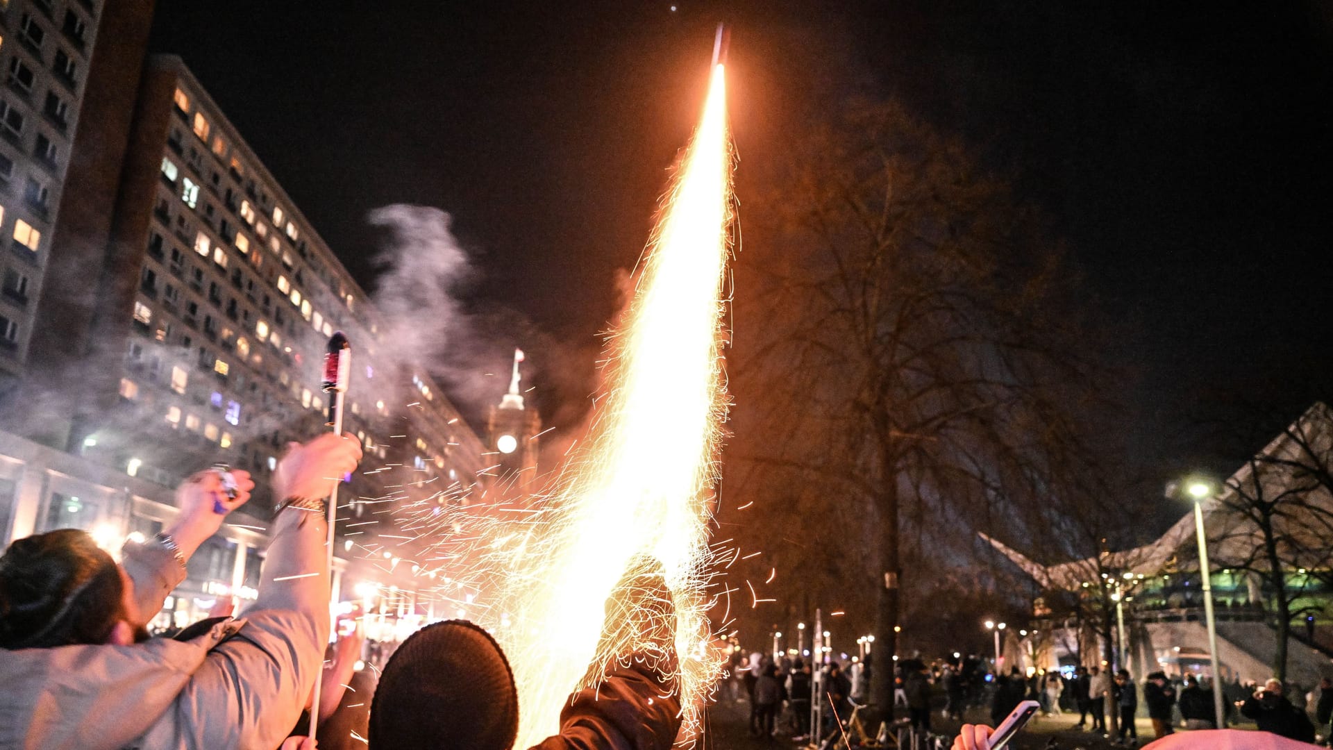 Silvester 2023 / 2024 am Alexanderplatz