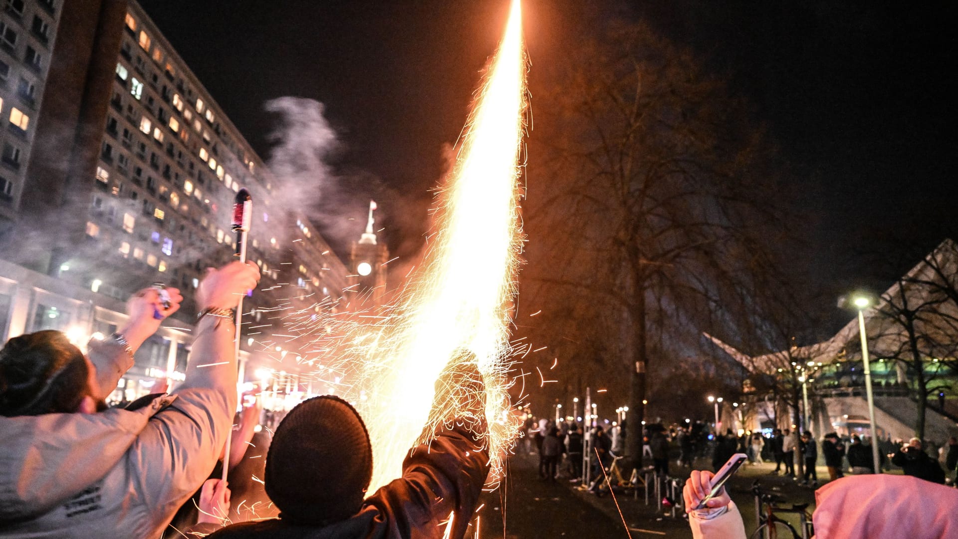 Silvester 2023 / 2024 am Alexanderplatz