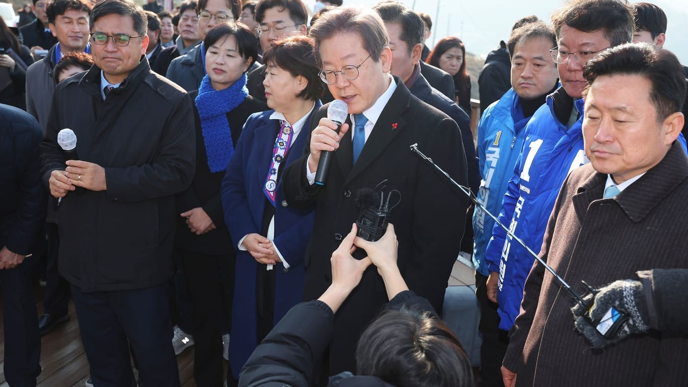 Südkoreas Oppositionschef Lee Jae Myung