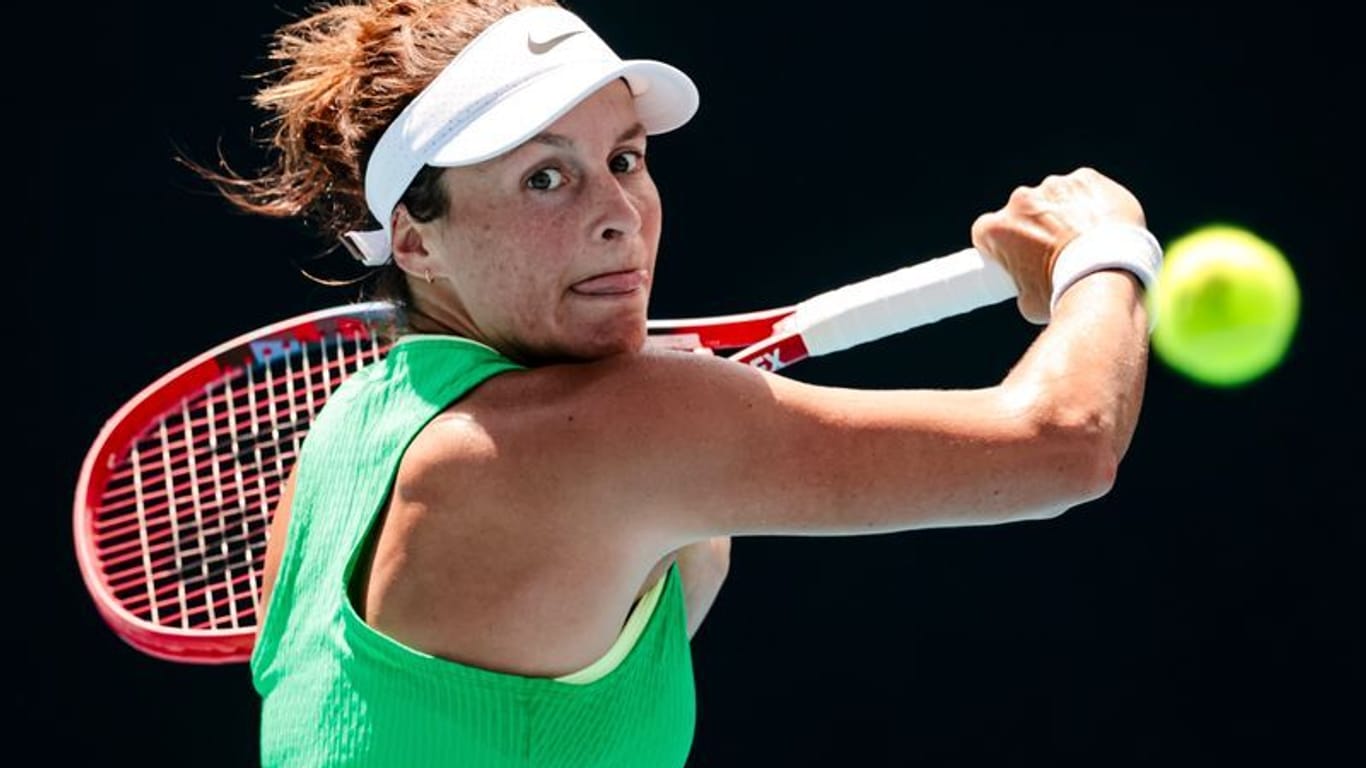 Tatjana Maria: Sie ist als letzte deutsche Tennisspielerin bei den Australian Open ausgeschieden.