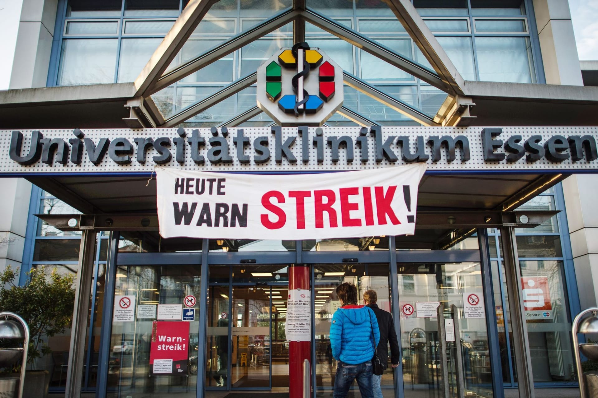 Warnstreik von Uniklinik-Ärzten