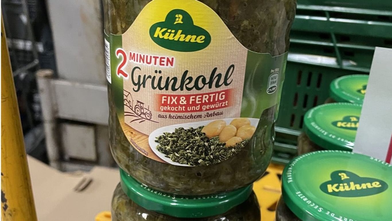 "Kühne Grünkohl Fix & Fertig": Betroffen ist das Produkt mit dem Mindesthaltbarkeitsdatum 15.12.2025.