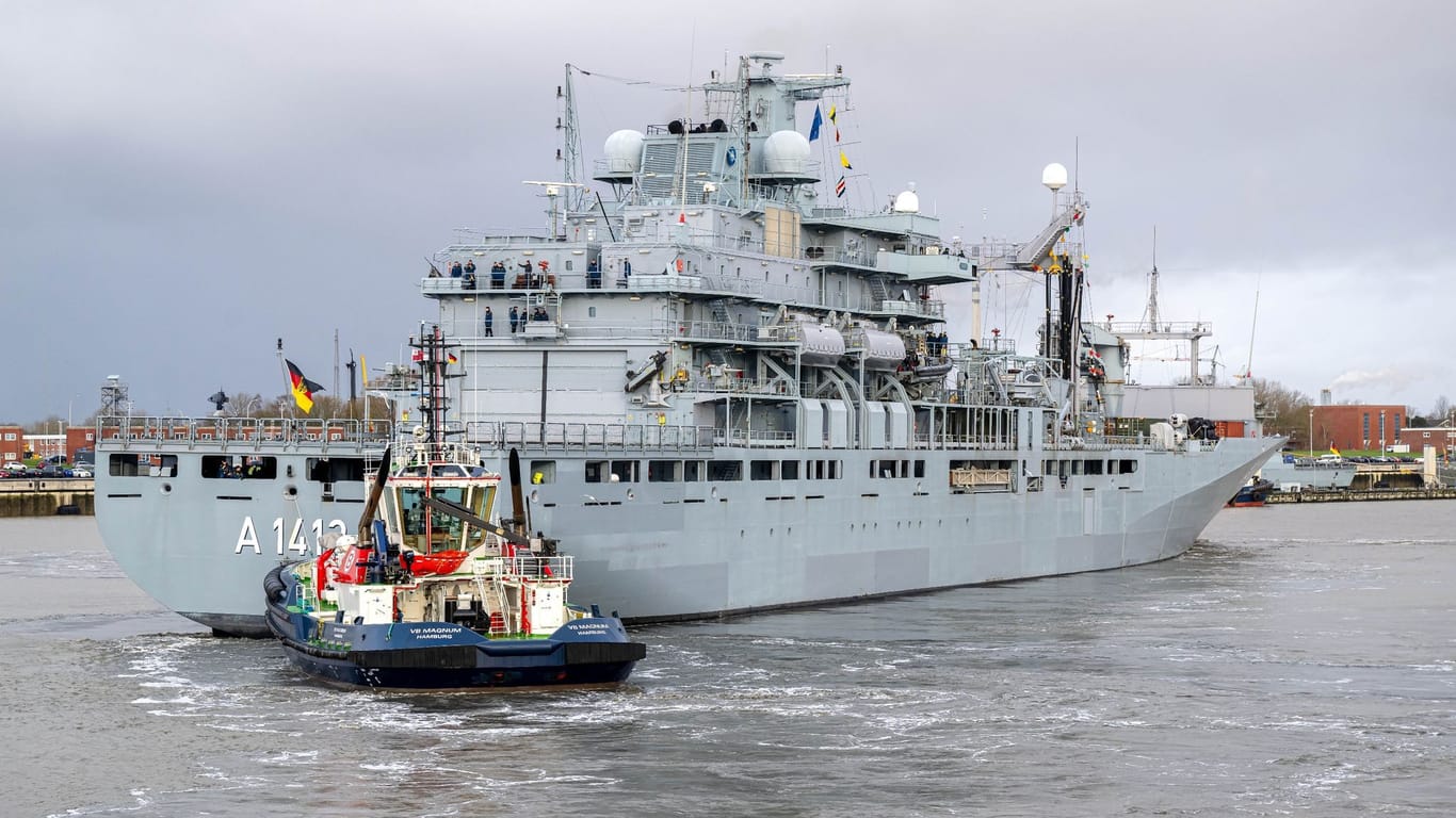Marineschiff «Bonn» läuft zu Nato-Einsatz aus
