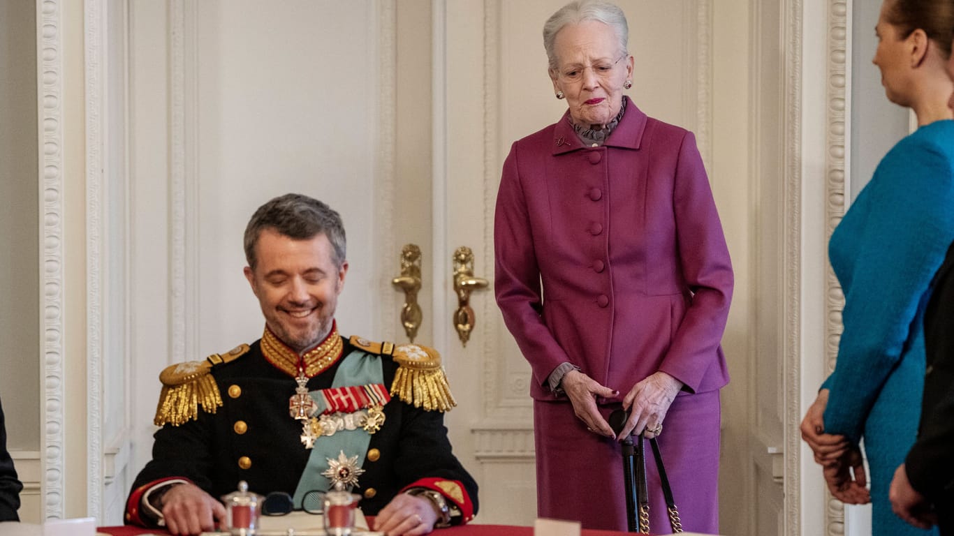 Königin Margrethe dankt ab: Ihr Sohn Frederik ist nun neuer König von Dänemark.
