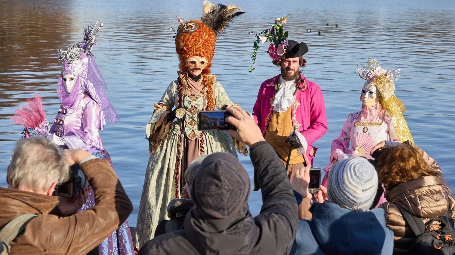 Venezianischer Maskenzauber in Hamburg