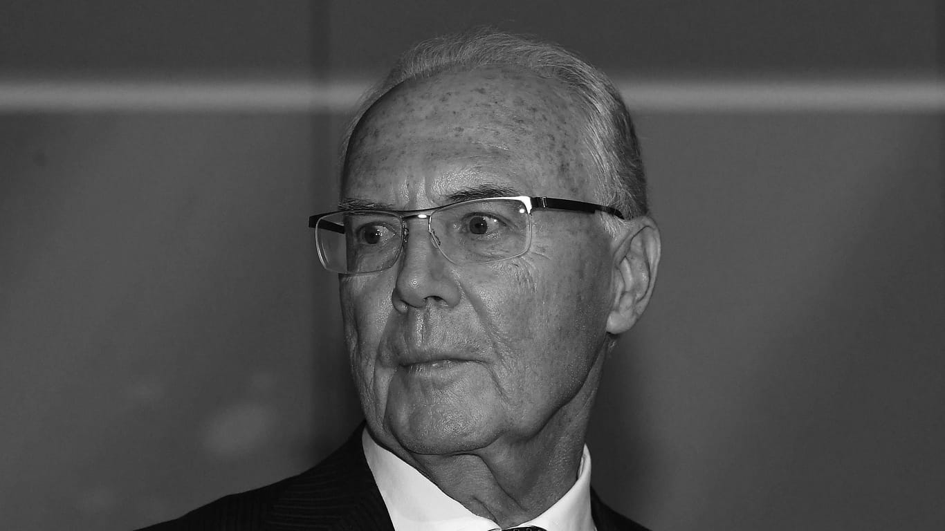 Franz Beckenbauer starb am 6. Januar 2024.
