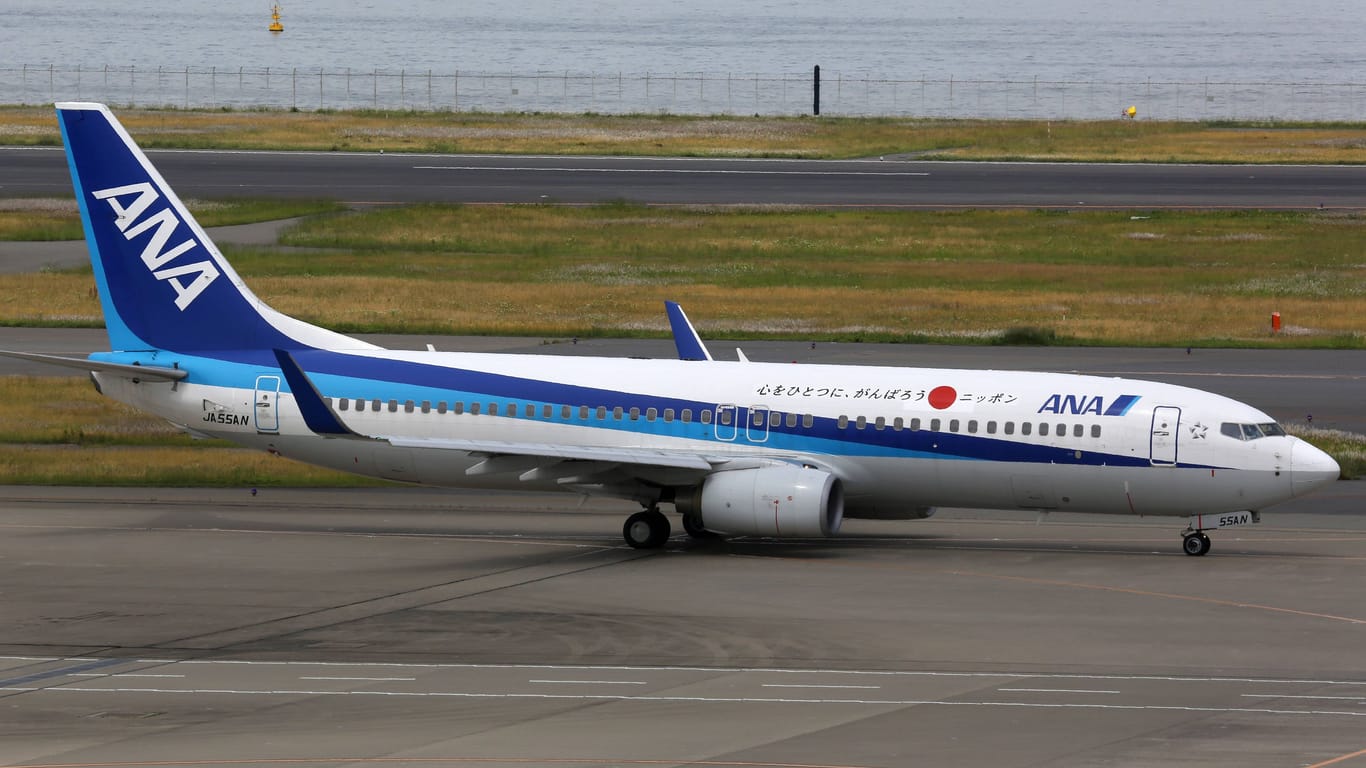 All Nippon Airways Boeing 737-800 (Symbolbild): Eine dieser Maschinen musste aus Sicherheitsgründen umkehren.