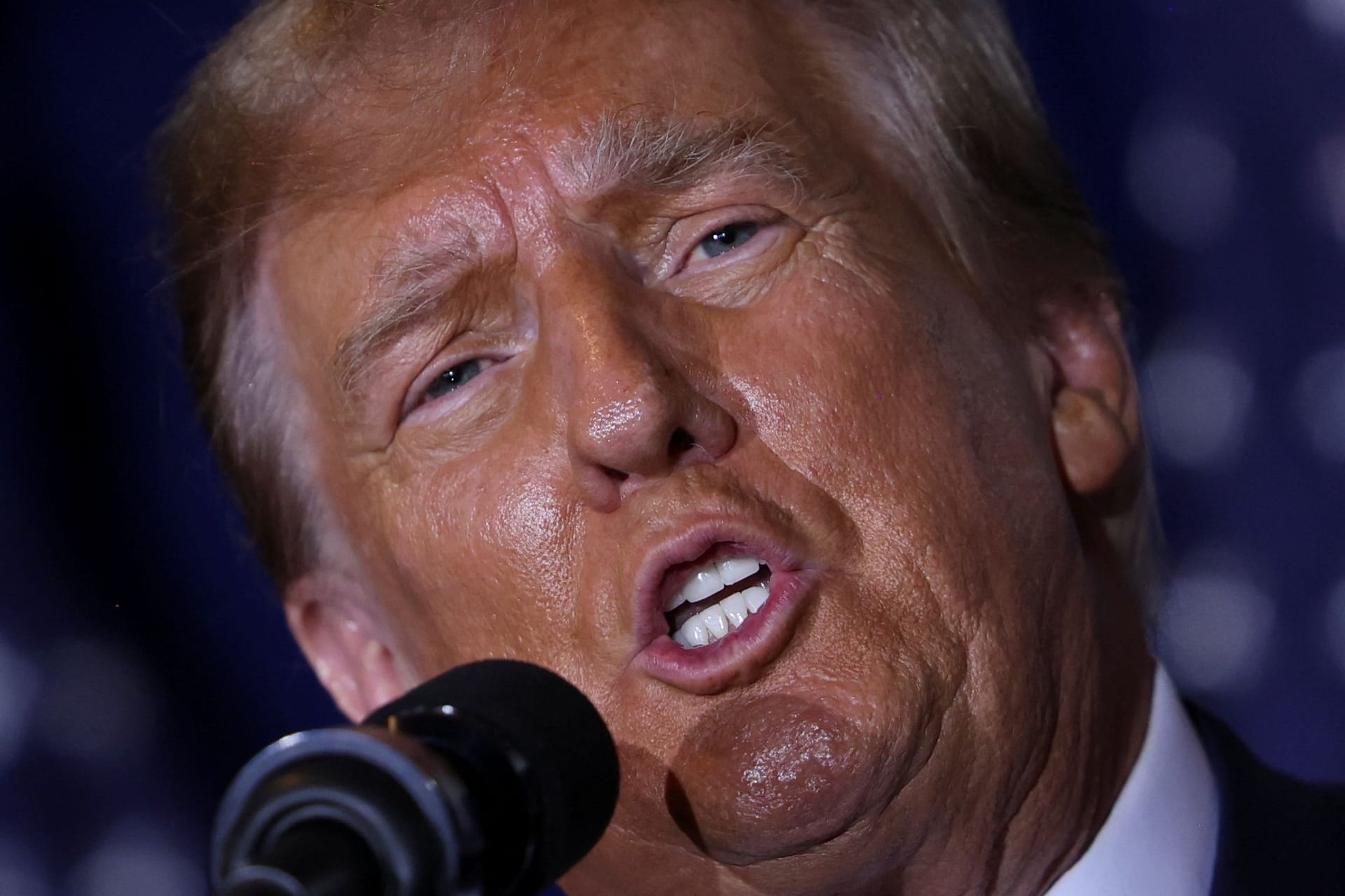 "Es gibt nur einen, der wütender ist als ich": Donald Trump ärgert sich über seine Konkurrentin Nikki Haley.