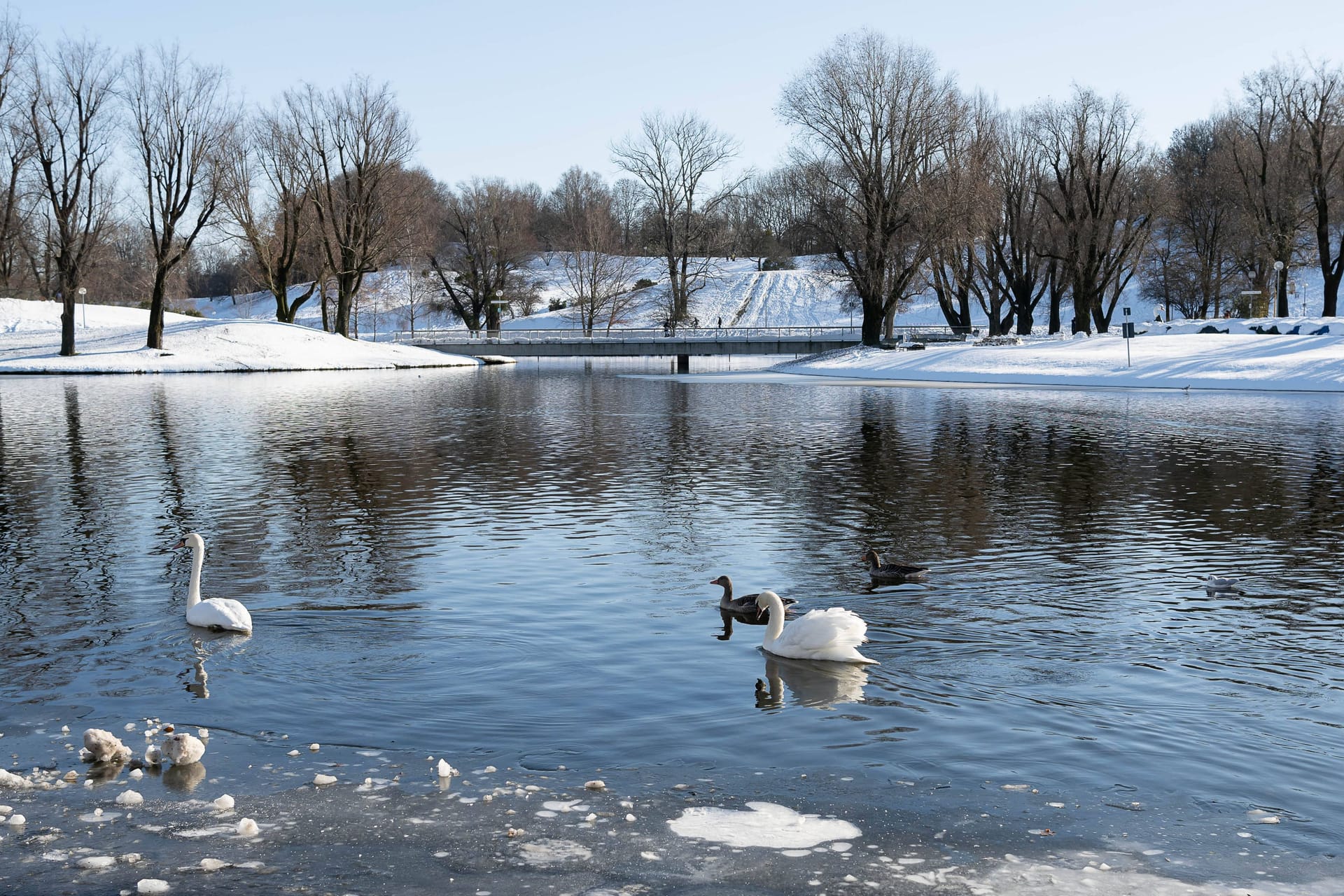 München im Winter (Archivbild): Es wird bitterkalt.