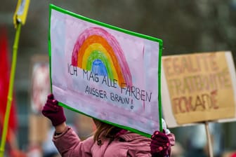 Demonstrationen gegen Rechtextremismus - Offenbach