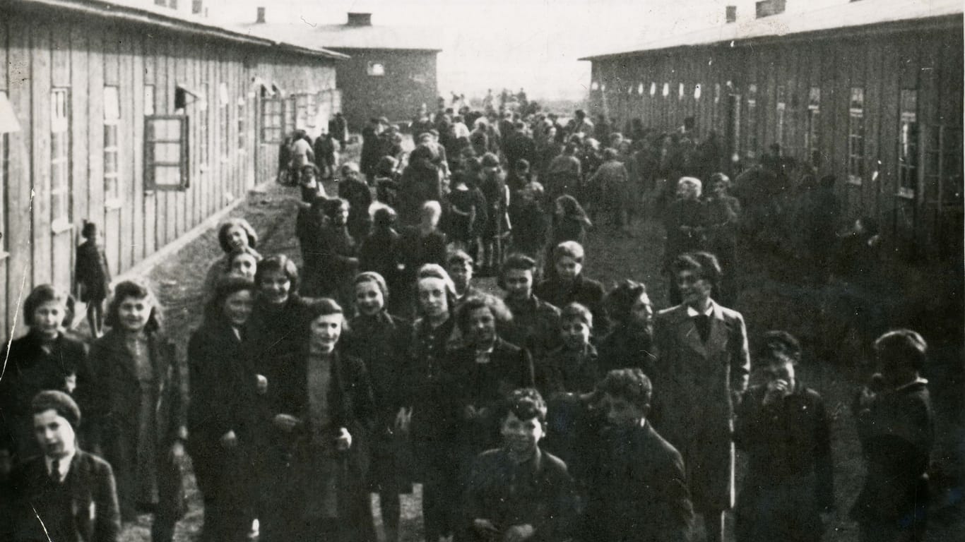 Das sogenannte Durchgangslager Westerbork (ca. 1940): Auch Hannah Pick-Goslar war dort eingesperrt.
