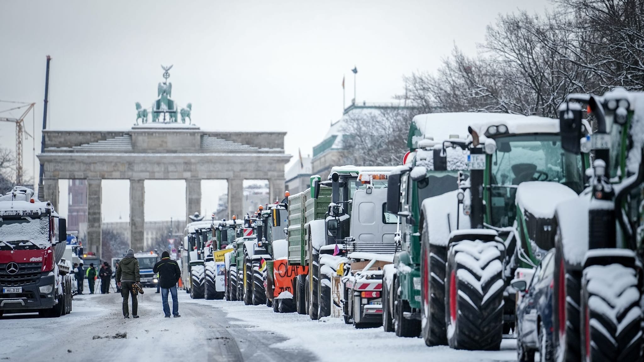 Weitere Bauern-Demonstration in Berlin 