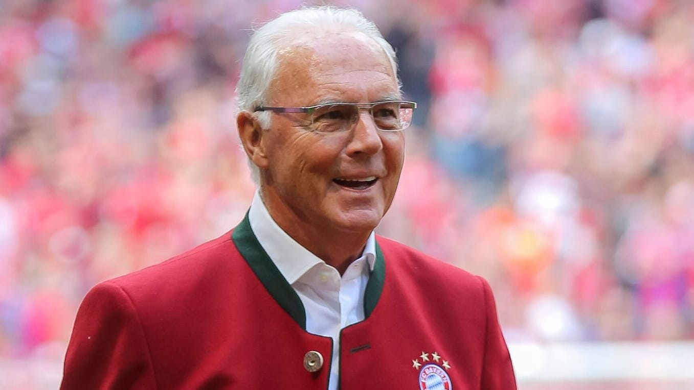 Franz Beckenbauer: Die Legende des FC Bayern starb am vergangenen Sonntag im Alter von 78 Jahren.