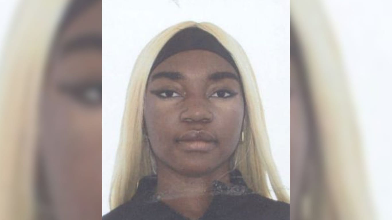 Fahndungsfoto der Polizei: Die Jugendliche Harriet Ohneba B. wird vermisst.