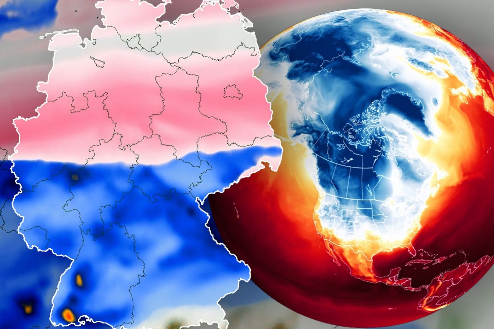 Polarwirbel spaltet sich auf: Kommt nun der nächste heftige Kaltlufteinbruch nach Deutschland?