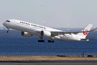 Flieger am Flughafen Tokio: Nach dem Angriff reagierte der Pilot schnell.