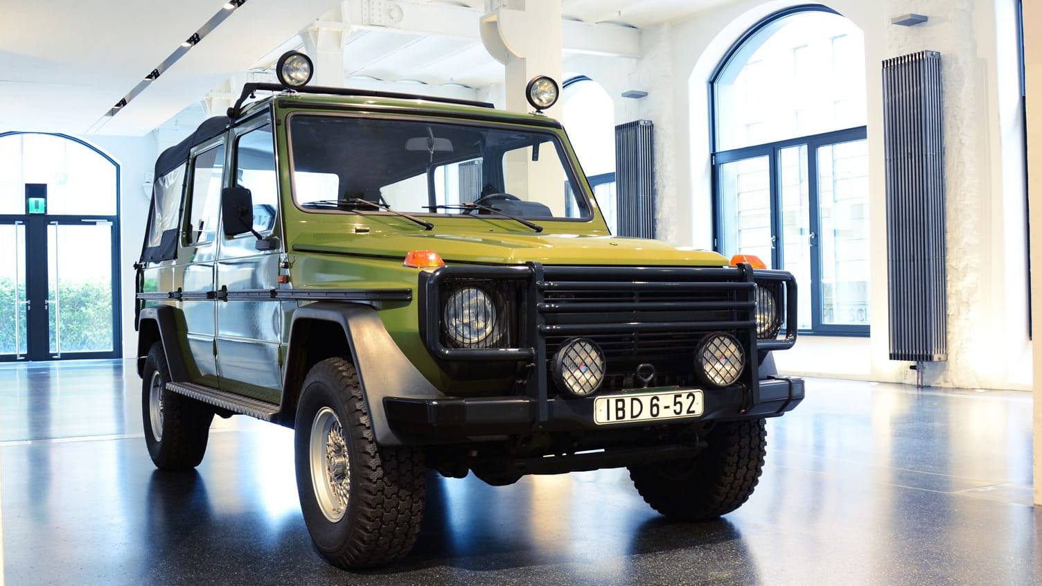Der Mercedes-Benz 280 GE von Erich Honecker: Er wird ab sofort für mehrere Jahre im Automuseum "Prototyp" in Hamburg ausgestellt. Der Mercedes-Benz 280 GE von Erich Honecker: Er wird ab sofort für mehrere Jahre im Automuseum "Prototyp" in Hamburg ausgestellt.