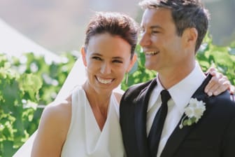 Jacinda Ardern und Clarke Gayford: Neuseelands Ex-Regierungschefin durfte nach langer Wartezeit ihre Hochzeit feiern.
