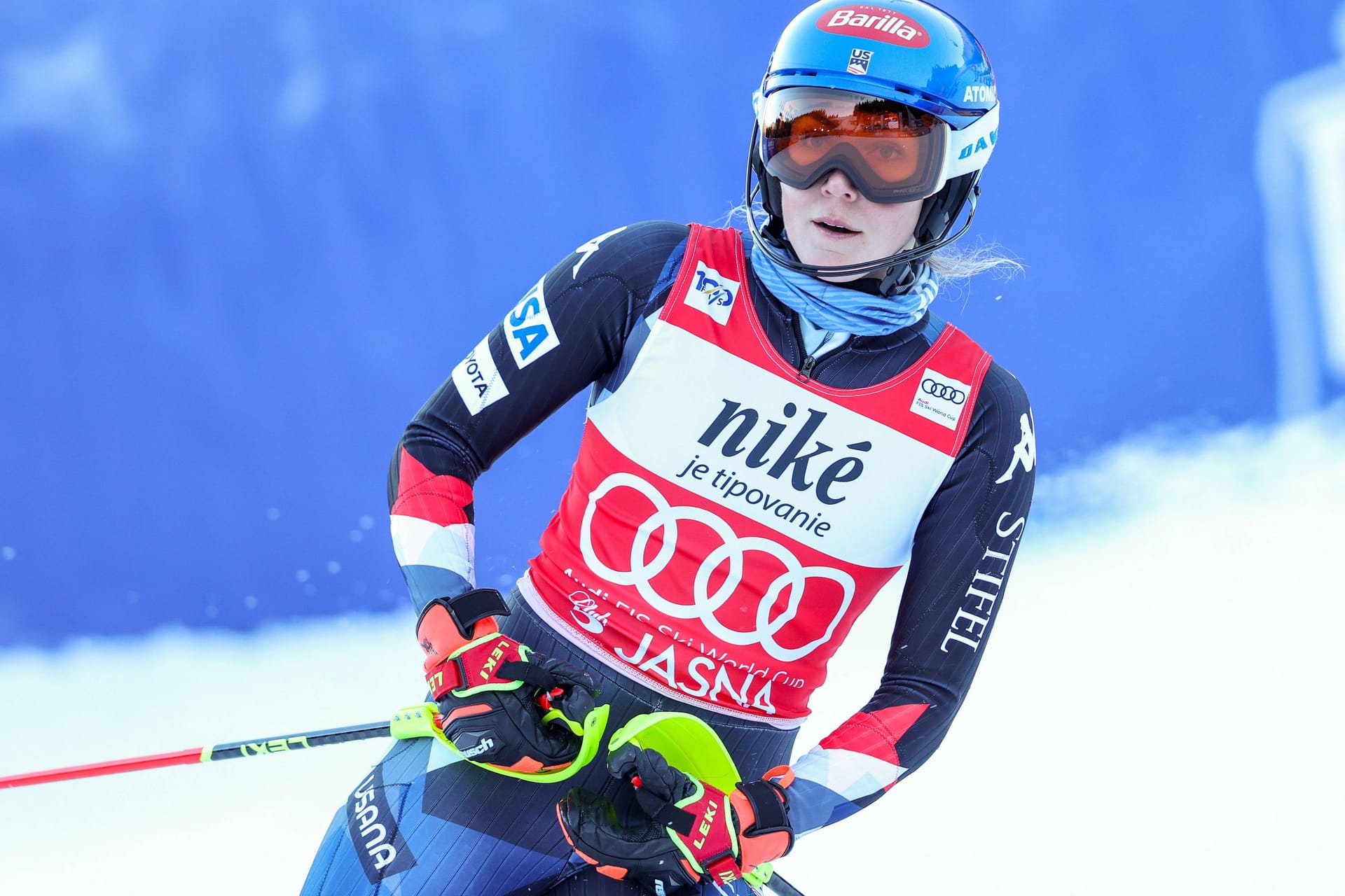 Mikaela Shiffrin: Die US-Amerikanerin hat über den Sturz ihrer Konkurrentin gesprochen.