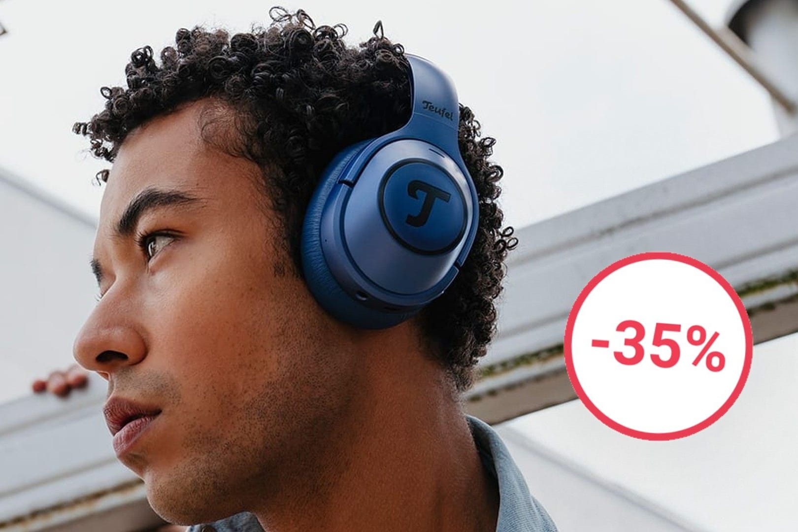 Im Winter-Sale von Teufel ist jetzt ein Bluetooth-Kopfhörer mit Noise Cancelling besonders günstig.