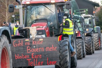 Bauernproteste in Bayern (Archivbild): Die Demonstrierenden sollen bestimmte Verhaltensweisen befolgen.