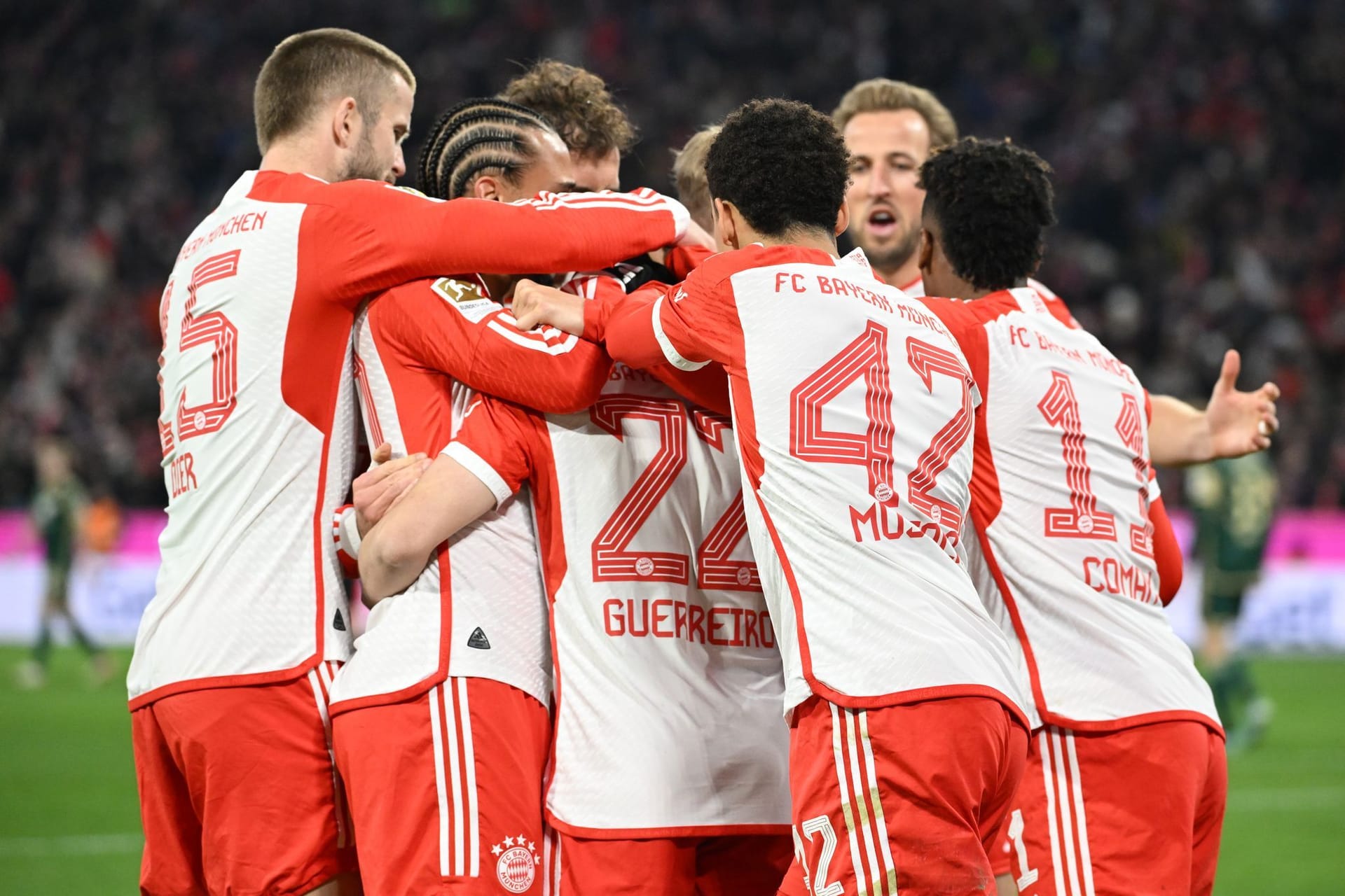 Raphael Guerreiro: Der Portugiese schoss den 1:0-Siegtreffer für Bayern gegen Union.