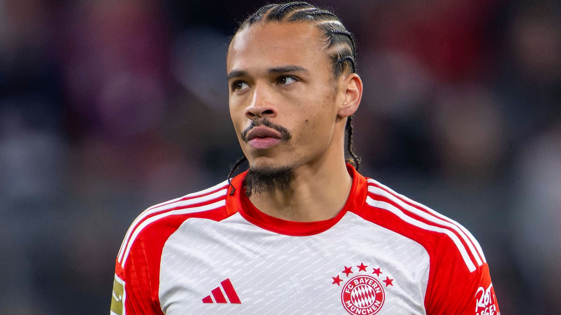 Leroy Sané: Der Bayern-Star spielt seit 2020 in München. Leroy Sané: Der Bayern-Star spielt seit 2020 in München.